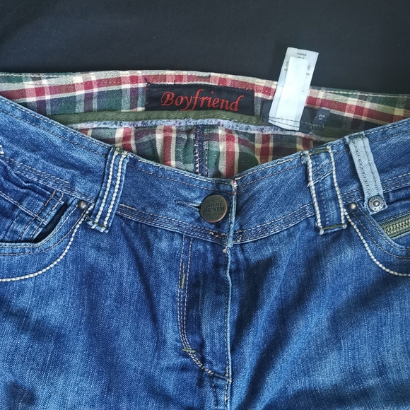 Next Low Waist Eur 40 Boyfriend Flare Jeans - Picture 2 of 3